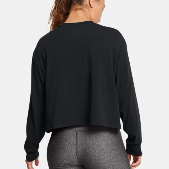 Under Armour Black Long Sleeve Tee - Picture 2 of 7